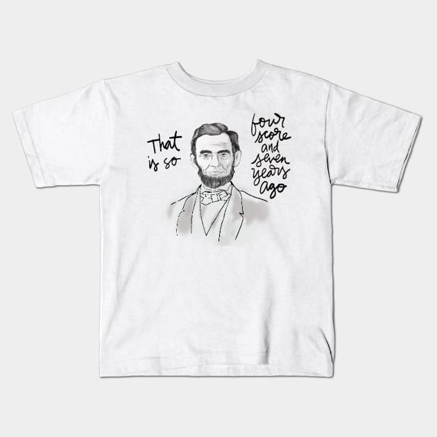 Four Score Kids T-Shirt by theatreheathen